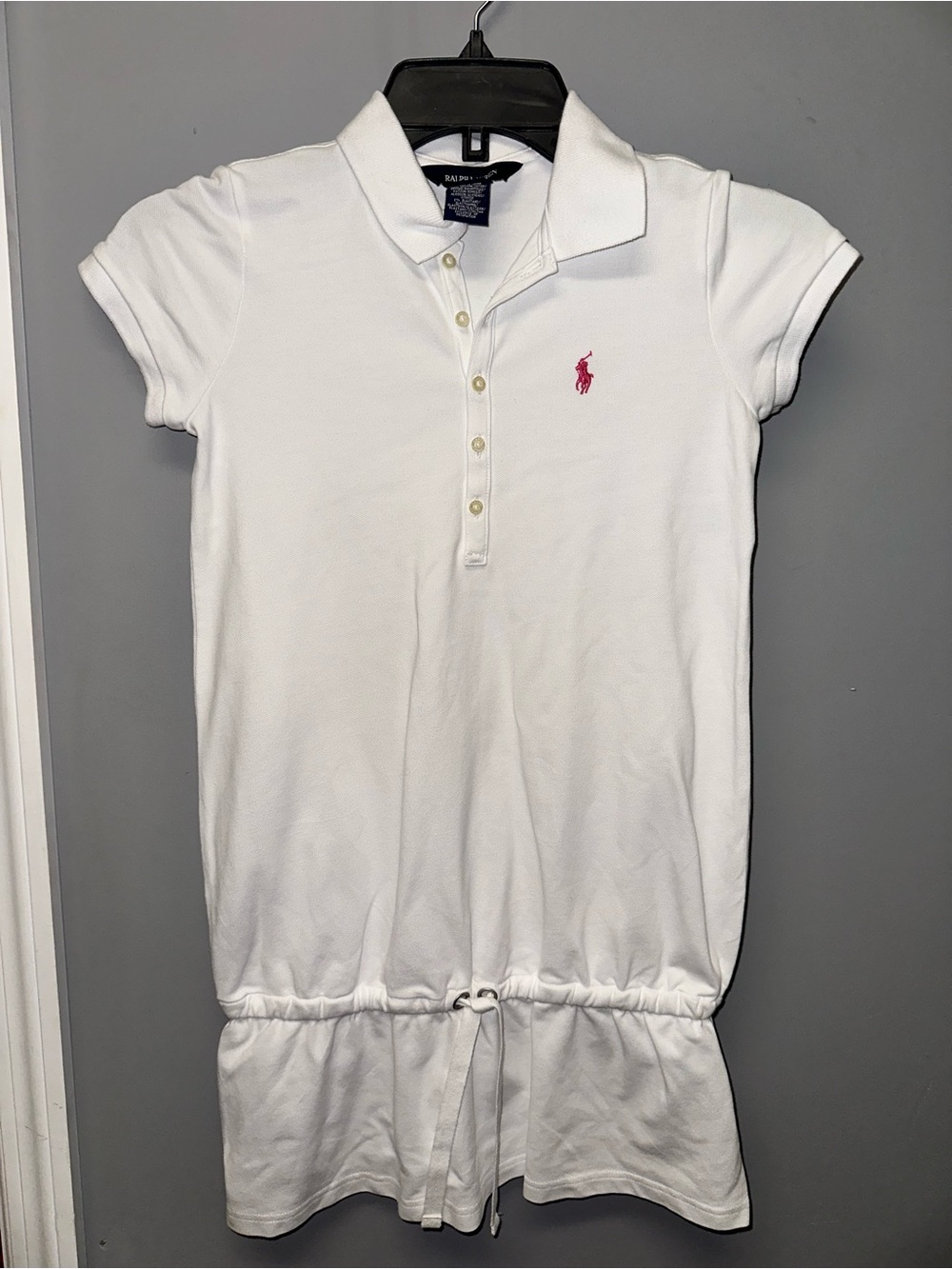 Girls Polo Ralph Lauren Collar Tunic Top